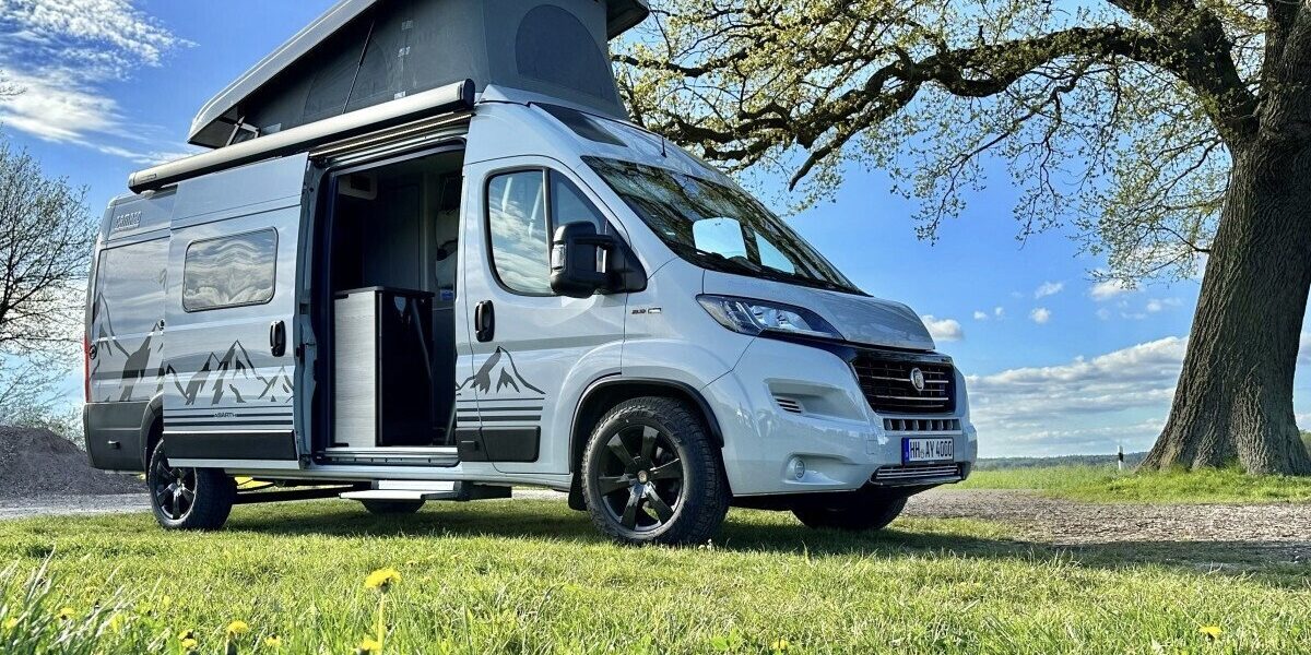 luxury camper van rental in Greece